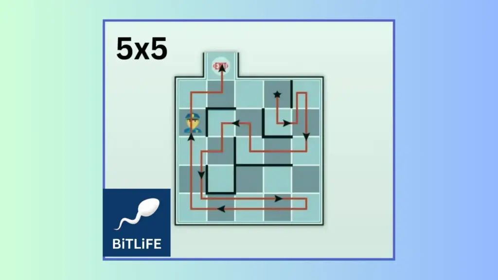 Escape Map 5x5 Layout #1