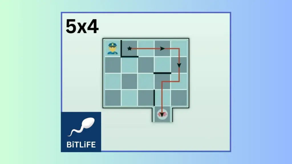 Escape Map 5x4 Layout #3