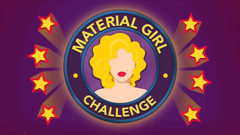 Material Girl Challenge, Material Girl Challenge in Bitlife