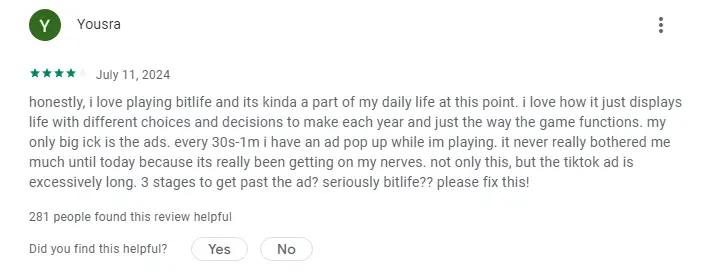 Bitlife Game Reviews 6