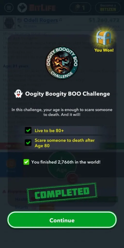 Oogity Boogity BOO Challenge