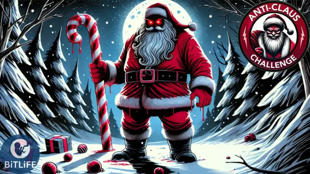 How to complete the Anti-Claus Challenge in BitLife 1 Anti-Claus Challenge in Bitlife 2024