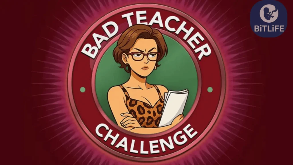 Bad Teacher Challenge in Bitlife 2025 1 Bad Teacher Challenge in Bitlife 2025