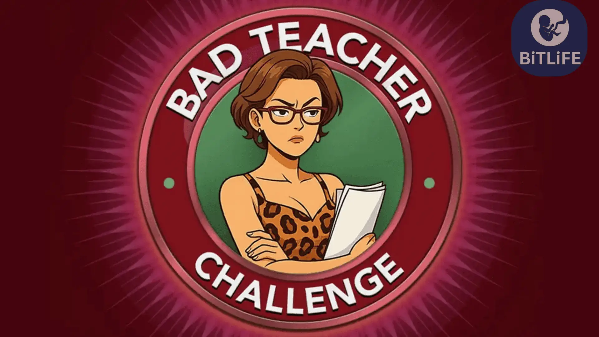 Bad Teacher Challenge in Bitlife 2025